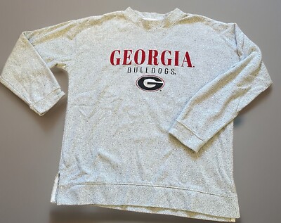 Georgia Bulldogs Women XL Pullover Mockneck Sweater by Bottom Drawers Nice