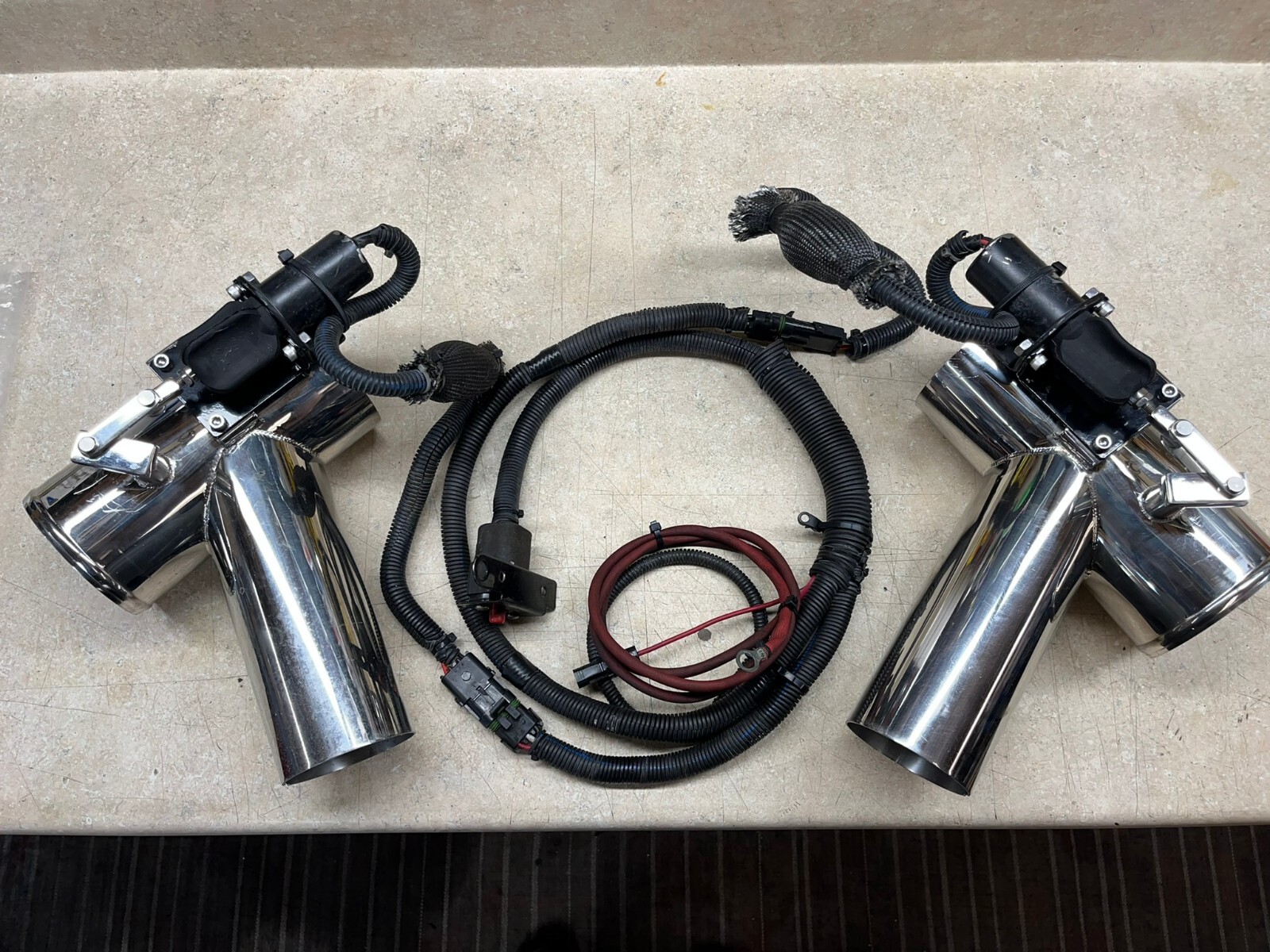 Corsa Marine Exhaust Diverter Silent Choice Exhaust Systems "Captains