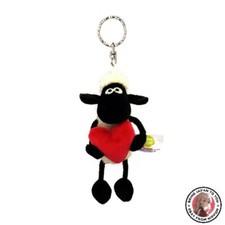 NICI Shaun la Oveja STS Llavero Peluche Corazón 10cm 3088630 Nuevo