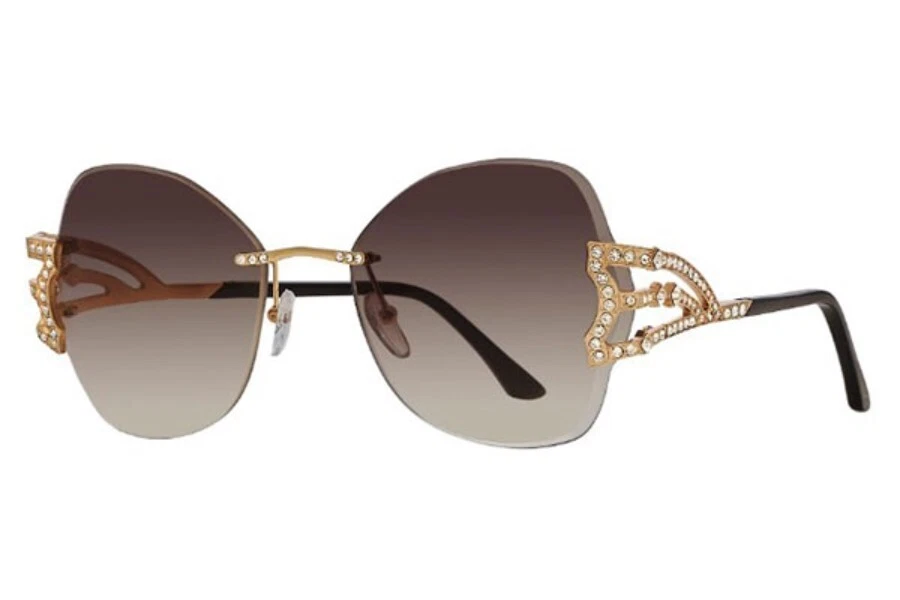 CAVIAR Rimless Sunglasses for Women for sale | eBay display picture 1