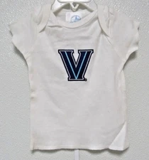 NCAA Villanova Wildcats Embroidered Short Sleeve Shoulder Shirt by 2 Feet Ahead