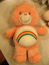 Vintage Care Bears Cheer Bear 2003 Kenner 13 Pink Plush Talking Does Not Work