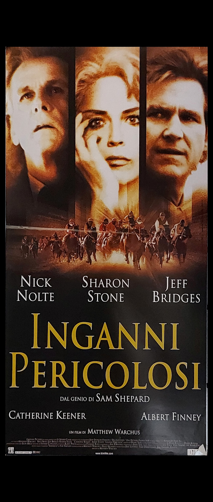 Locandina originale film Inganni pericolosi (1999) - Regia di Matthew Warchus