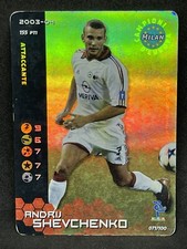 FOOTBALL CHAMPIONS TCG 2003-04 ANDRIJ SHEVCHENKO HOLO 071/100 PL