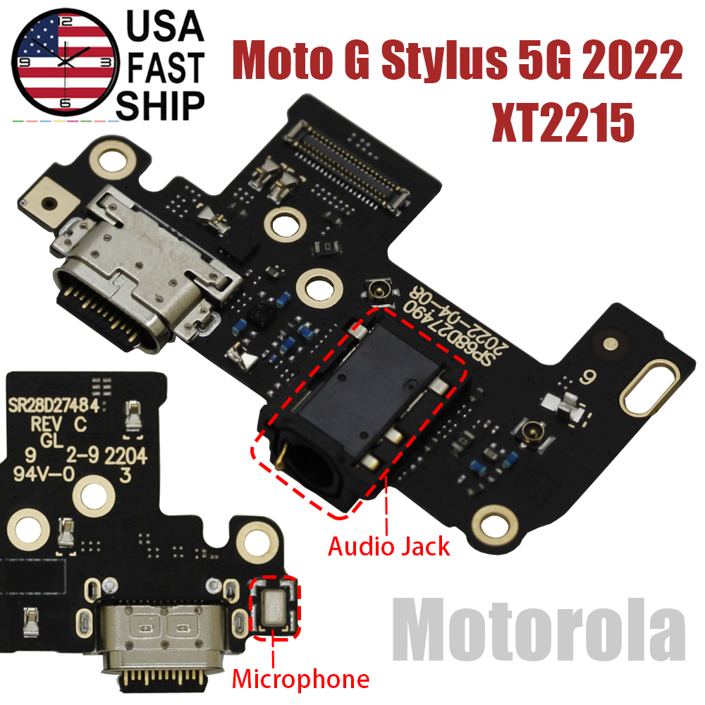 USB Charging Port Board For Motorola Moto G Stylus 5G 2022 XT2215