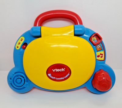 Vtech Baby's Learning Laptop Educational Kids Toy Computer Light Up Play GUC