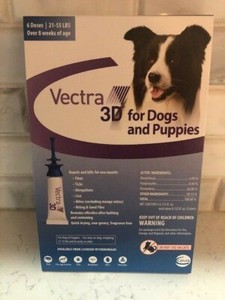 flea tick vectra 3d