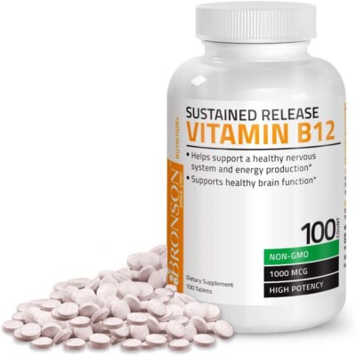 Vitaminas hombres y mujeres para el cansancio y falta de energia Vinaminas B12 y