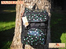 🎒 NAJ OLEARI Vintage fashion 1990 collezione ZAINO zainetto fiori tulipani NEW