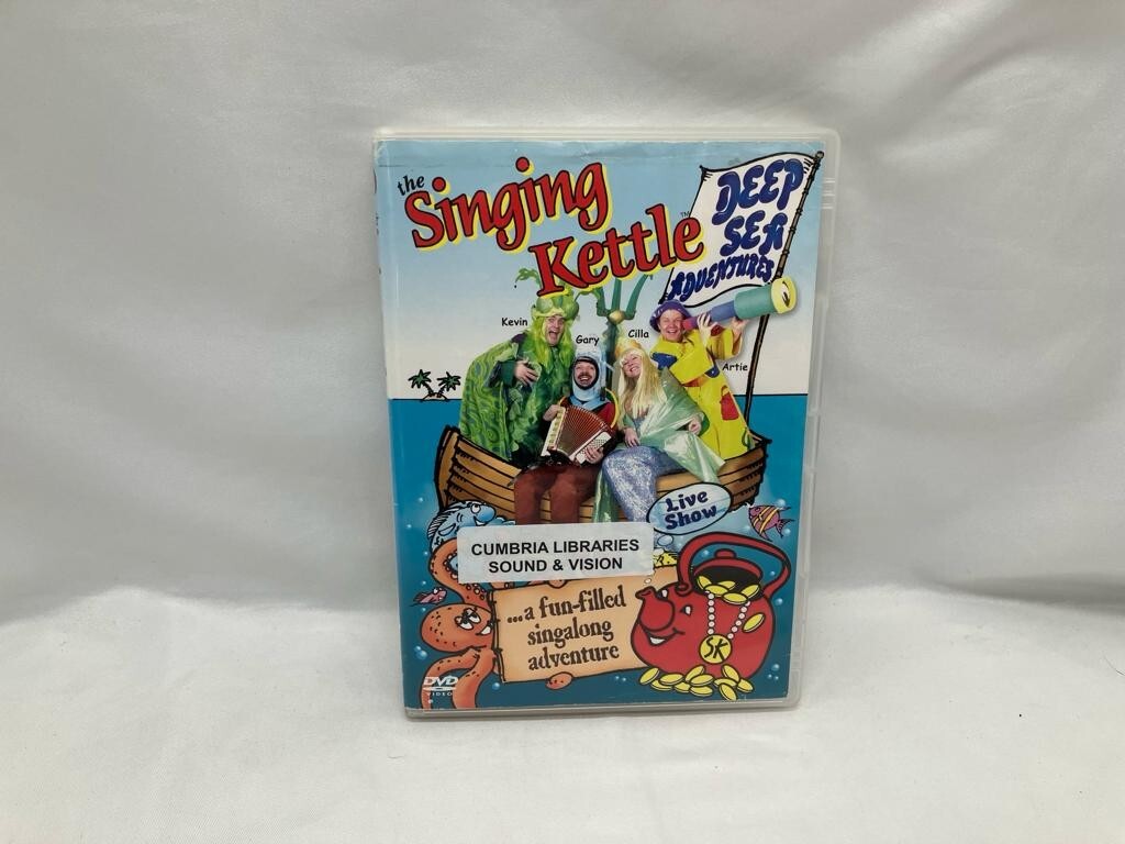 Singing Kettle - Deep Sea Adventures (DVD, 2007)