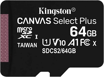 64GB Micro SD Karte 4K UHD Speicher für Tapo C310 Outdoor Sicherheit WLAN Kamera