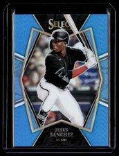 2022 Panini Select Carolina Blue Jesus Sanchez 32/35 Miami Marlins #146
