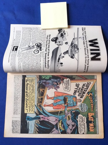 World's Finest #192 FN+ (6.5) DC ( Vol 1 1970) Superman, Batman (C) - Picture 3 of 3