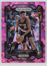 2023-24 Panini Prizm Pink Ice Prizm Toumani Camara #164 16yh
