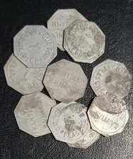 Lot of 10 Beer Brand Canteen Baumann Place Unknown Good for 1 Bottle of Beer 