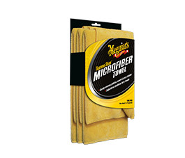 Meguiars  SUPREME SHINE MICROFIBRE TOWELS YELLOW 3 pack