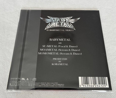 2026 BABYMETAL Ultra-limited single CD Headbanger 15th Night ver