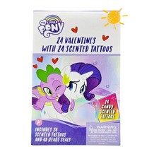 My Little Pony 24 Valentine's 24 Scented Tattoos