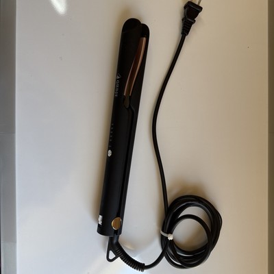 Flat Iron Hair Straightener, 15S Fast Heat-Up, Fully Wrapped Arc-Shaped Plates, 