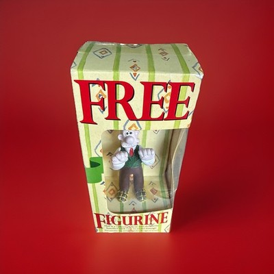 Wallace & Gromit Typhoo Tee Figuren Vintage, Shaun & Federn McGraw (B42)