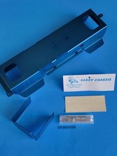 Vintage Sassy Chassis Tamiya Clodbuster Aluminum Tub Chassis Kit Stock Length RC