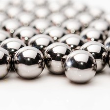 1/2 Inch Diameter Hardened Chrome Solid Steel Precision Bearing Balls 100 PCS