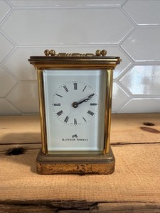 Matthew Norman Carriage Clock | eBay