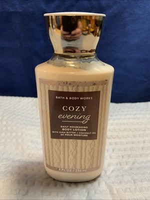 SEALED COZY EVENING BATH & BODY WORKS BODY LOTION HAND CREAM SHEA 8 OZ