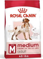 Royal Canin Medium Adult Dry Dog Food   40 lb Bag