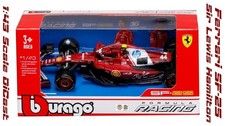 1:43 scale 2025 Ferrari SF-25 #44 Lewis Hamilton Burago F1 diecast model