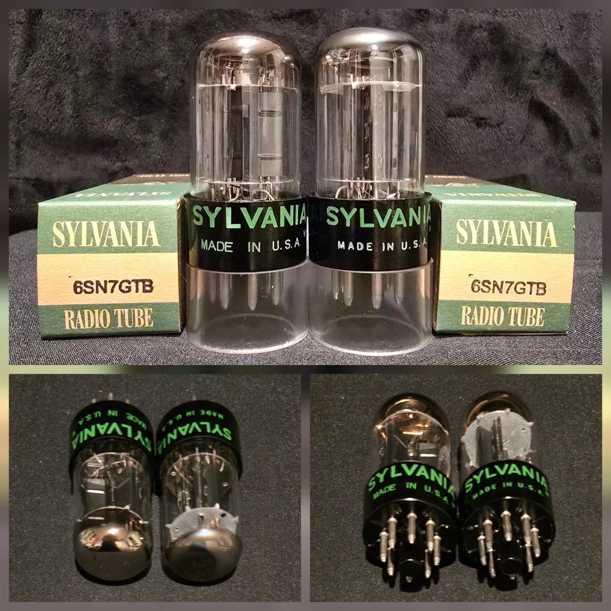 6sn7 Sylvania Chrome for sale | eBay