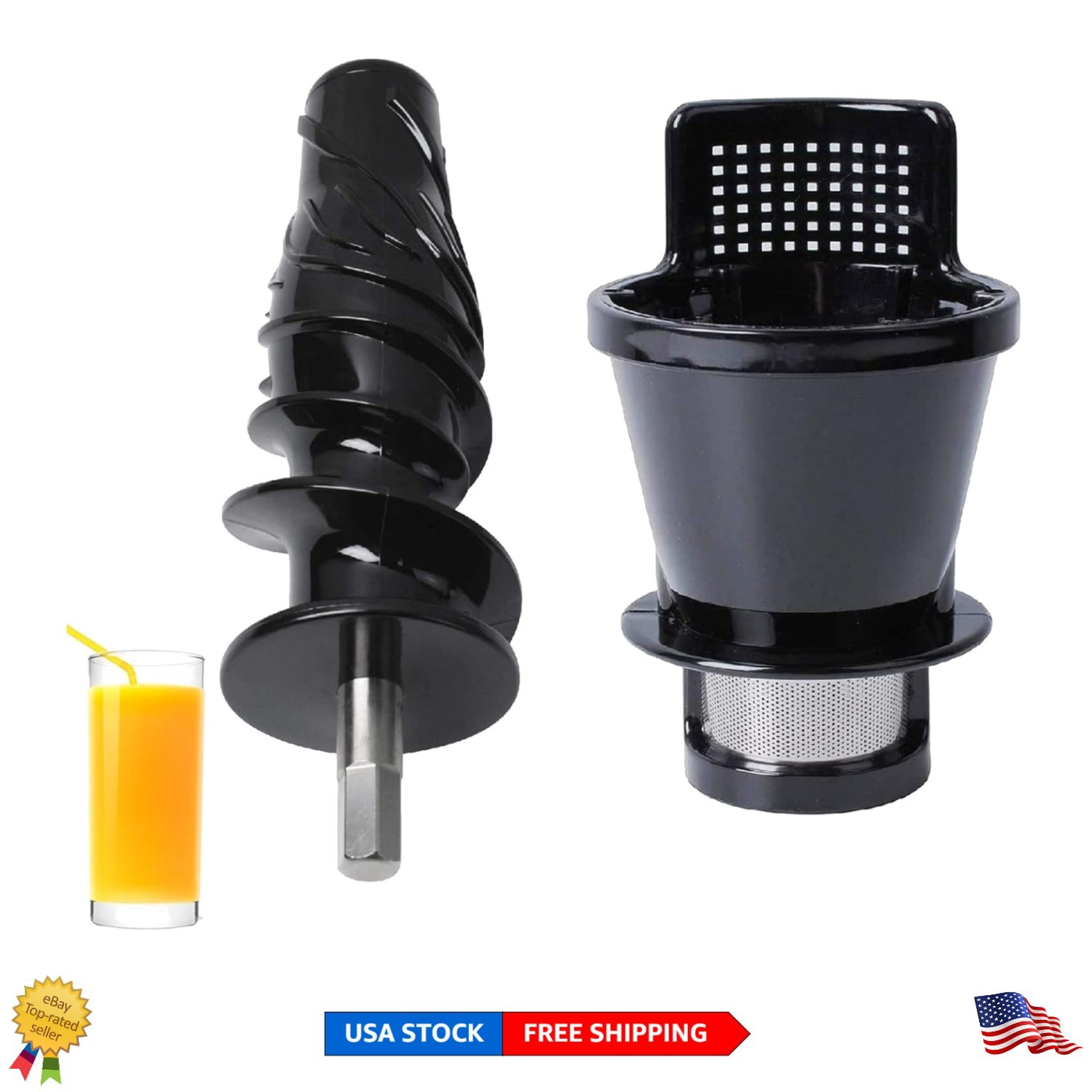 Juicer Replacement Parts for Omega 8006 8005 8004 8003 - Easy Cleanup