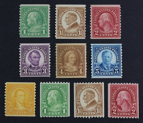 CKStamps: US Stamps Collection Scott#597-599 600-606 Mint NH OG