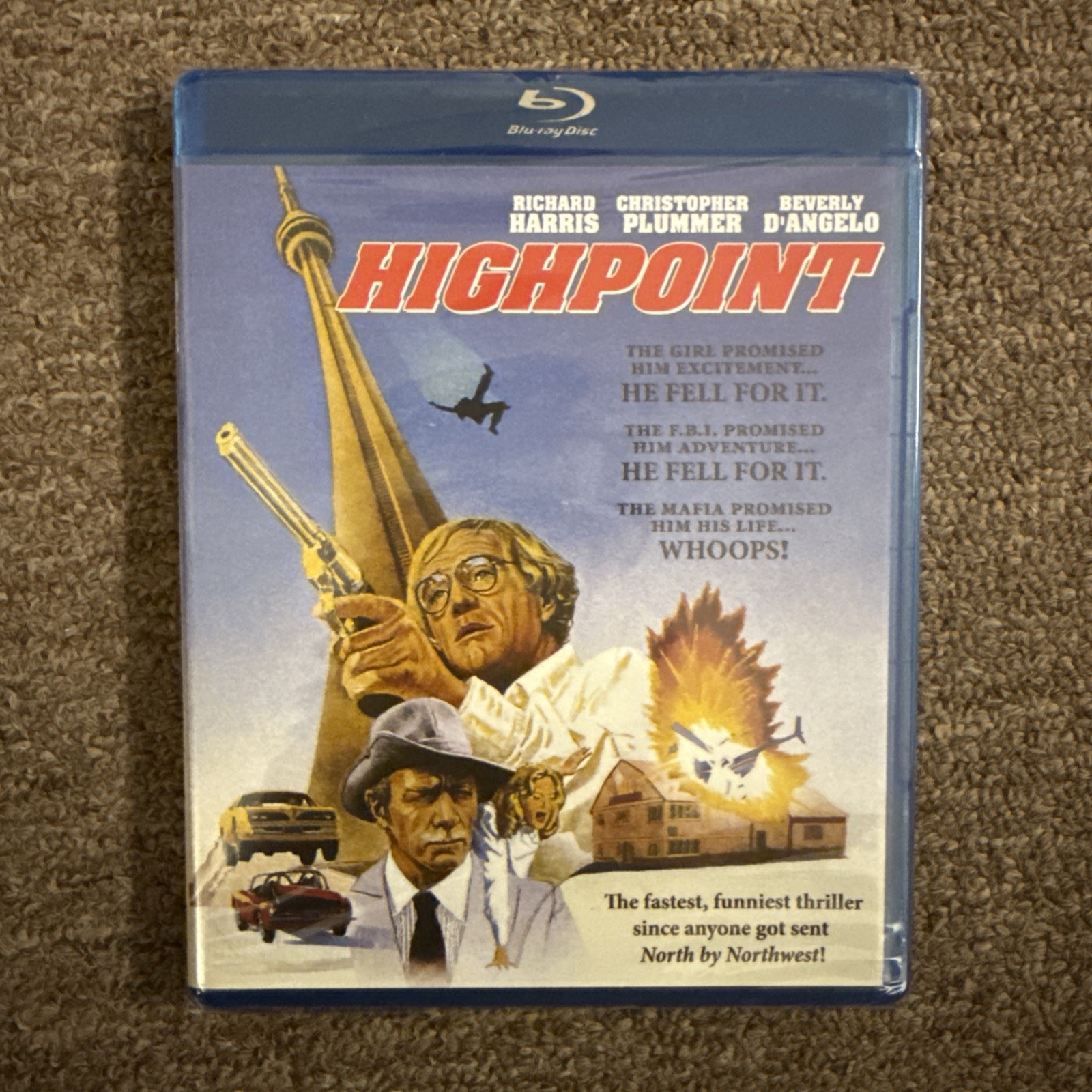 HighPoint (Code Red Blu-ray, 1982) Richard Harris Rare OOP New Sealed