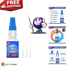 Quick-Dry 20g Pool Cue Tip Adhesive - Reliabl...