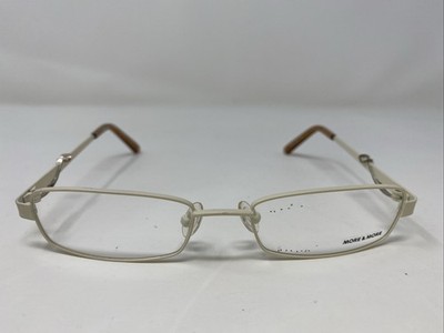 More & More Germany Mod. 50237 Col.200 51-17-135 White Eyeglasses Frame :B32
