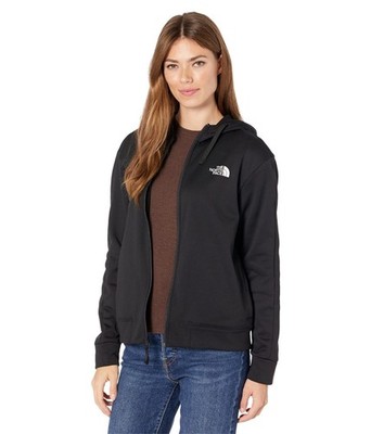 THE NORTH FACE Women's Exploration Fleece Full Zip Hoodie, TNF Black/ MEDIUM