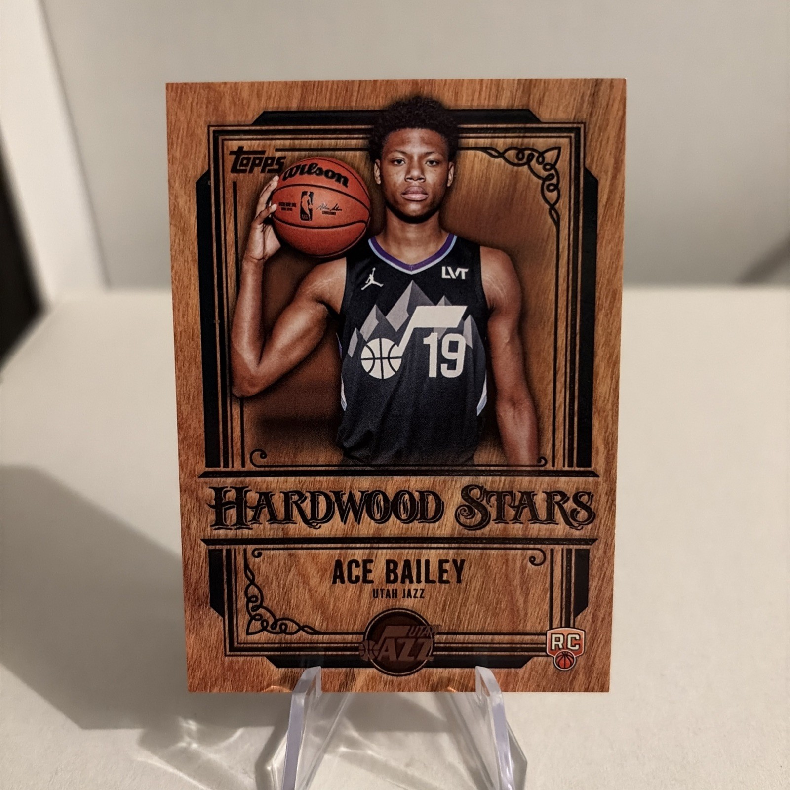 Ace Bailey #HS-15 Basketball Cards 2025 Topps Hardwood Stars trading card — raw and PSA graded price guide