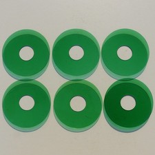 6 BOBECHES COUPELLES ANCIENNES en CRISTAL de Baccarat ? pour chandelier lustre