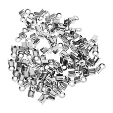 100 Pcs Necklace Connecting Clasp Connectors for Jewelry Making Clasps