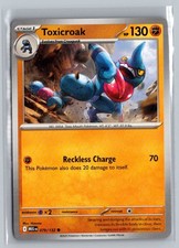 Toxicroak 079/132 Pokemon TCG Mega Evolution