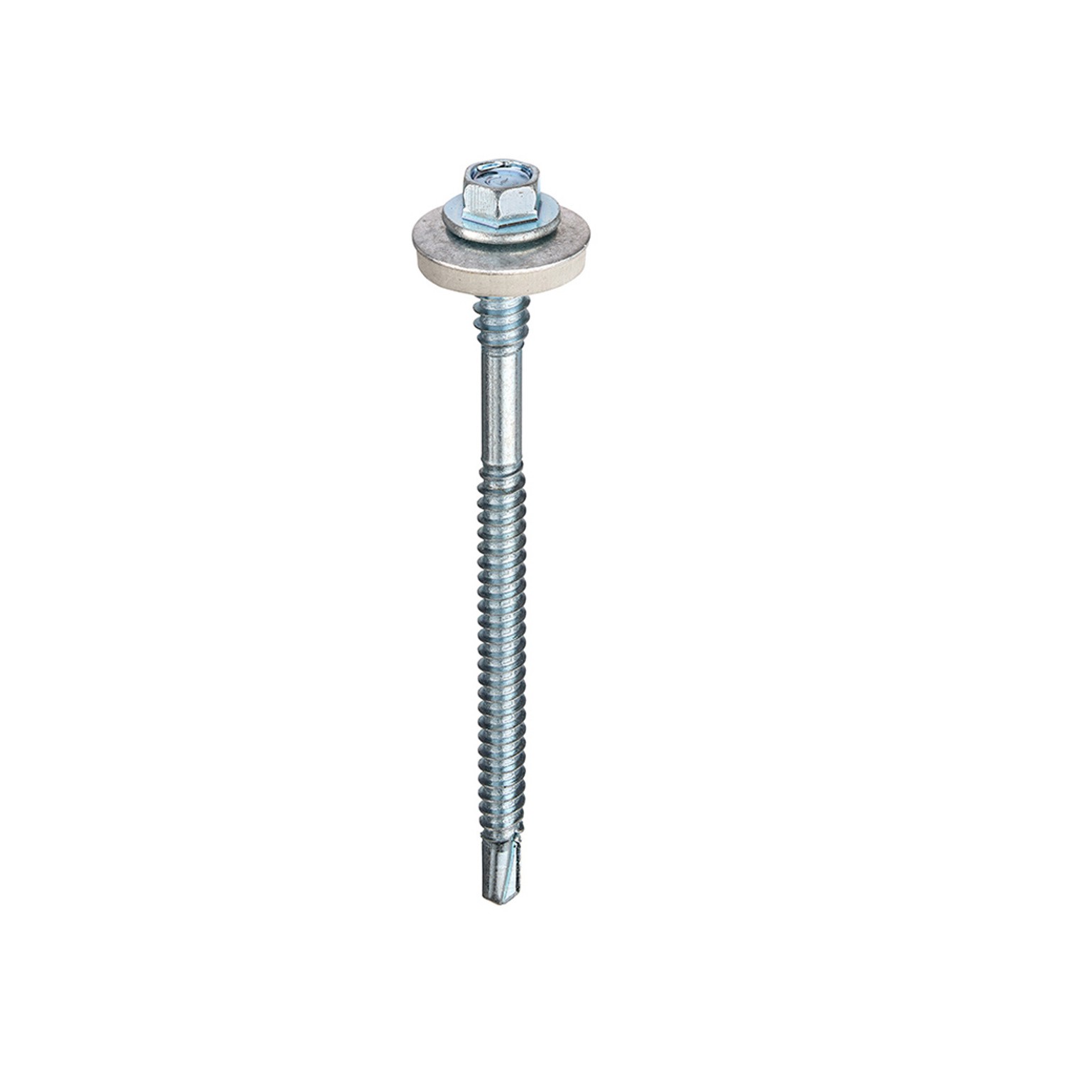 Unifix Twinthread Woodscrews Pozi Round Head Bzp - 6G X 1.1/ Box of 200