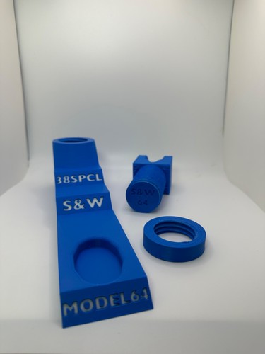 Supporto pistola personalizzato progettato per Smith Wesson Model 64 stampato in 3D conservazione sicura - Foto 35 di 42