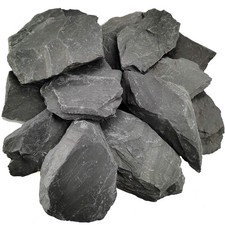 Natural Slate Rocks PH Neutral Stone Perfect Rocks for Aquariums, Landscaping...