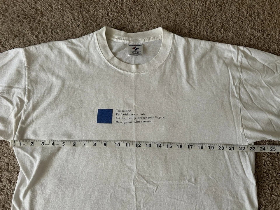 Vintage 2003 Radiohead Hail to the Thief Shirt Mens Size XL Thom Yorke The Smile - image 4 of 4