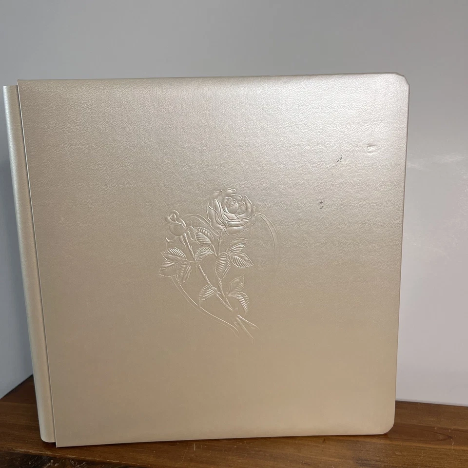 Creative Memories Scrapbook Album Wedding 15 Pages Old Style Pearl White 12X12 - Image 2 of 4