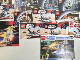 LEGO Star Wars 30 x Instructions 8018 7660 7257 8084 4486 4475 7141 7127 7263
