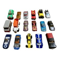 Lot of 17 Vintage 1980  s Hot Wheels  Die-Cast Toy Cars Mixed Era Collection