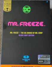 McFarlane Toys DC Multiverse Mr. Freeze Gold Label Black Light Edition Figure