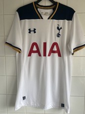 Tottenham Hotspur 2016 2017 Medium Under Armour Home  Rare Football FLAWED AIA